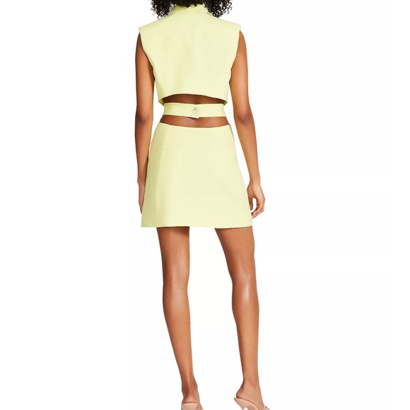 Steve Madden Evan Cutout Mini Shirt Dress - Picture 2 of 8